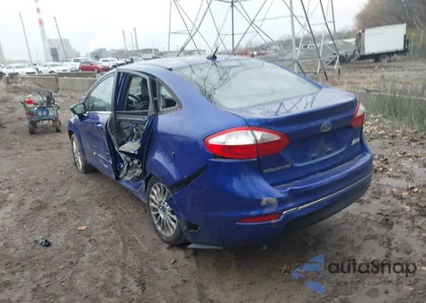 2014 Ford Fiesta Titanium из США, поврежденный, VIN 3FADP4CJ3EM220218